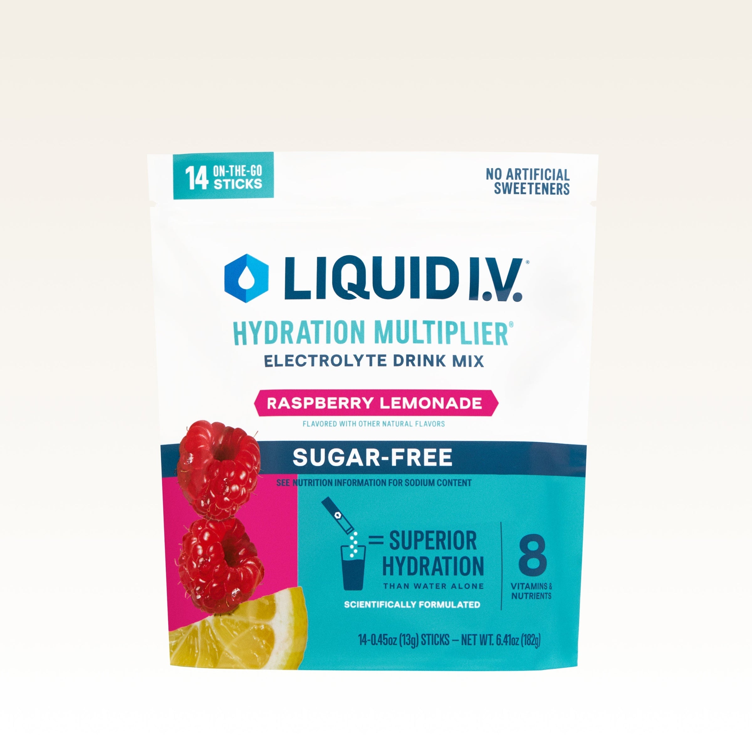 Raspberry Lemonade Hydration Multiplier® Sugar-Free - Simple Mix
