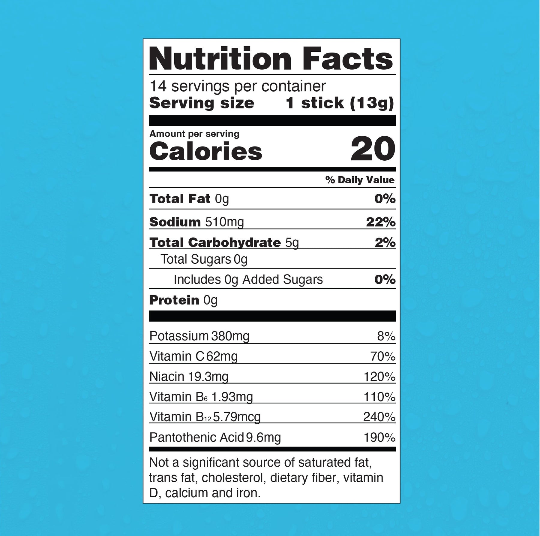 Zero Sugar Splash Pack - Outdoor Choice