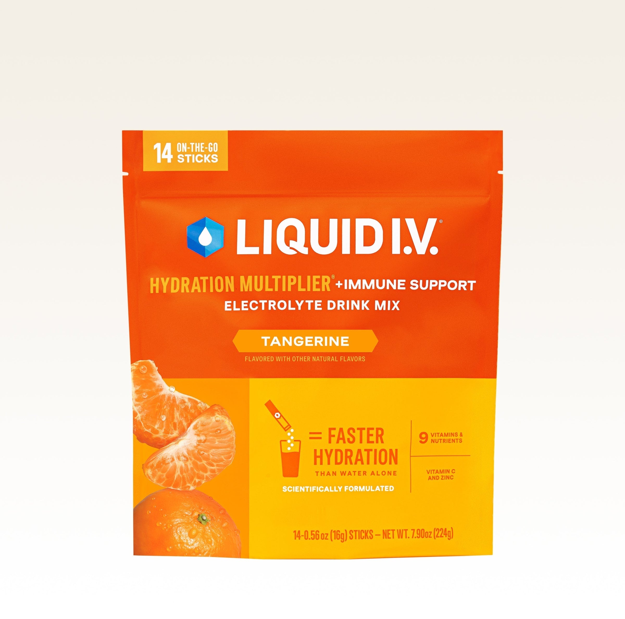Tangerine Hydration Multiplier® +Immune Support - Everyday Defense